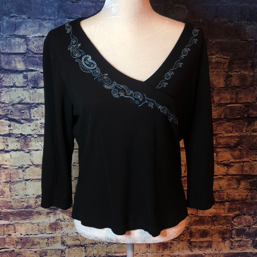 Black dress shirt
